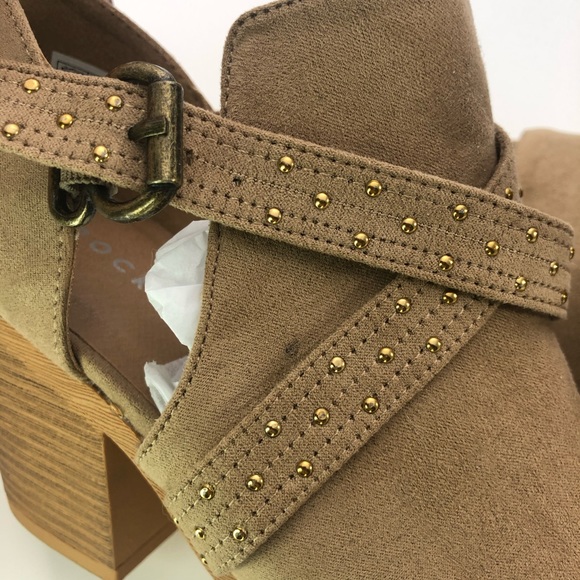 Rocket‎ Dog Woman's Bootie Tan Wood Wedge - Picture 6 of 6